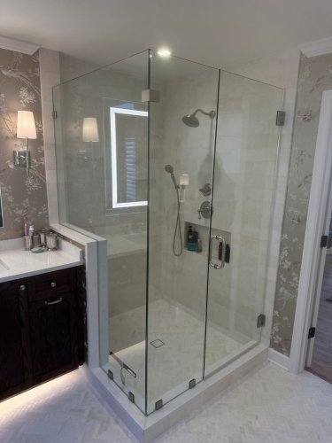 Bathroom Remodel Walk-in Shower 