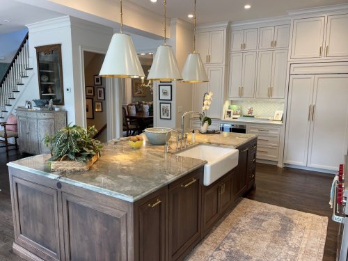 Kitchen Remodel Custom Island and Cabinets