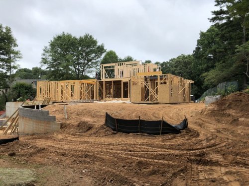 New Construction- New Home Build Framing and Foundation