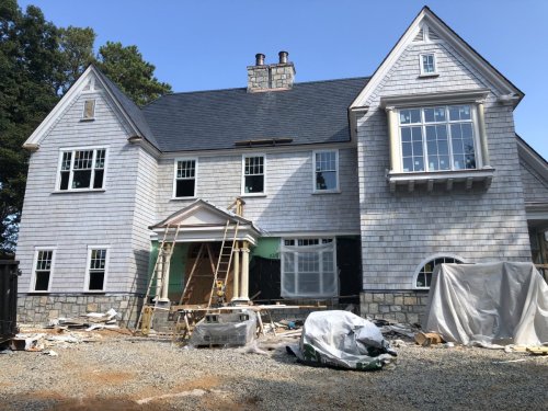 New Construction- New Home Build Exterior Front view