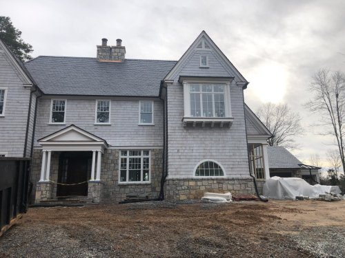 New Construction- New Home Build Exterior Front view