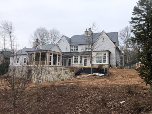 New Construction- New Home Build Exterior Front view