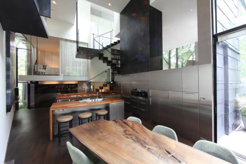 Historic Ansley Park Glass House Remodeled Kitchen & Breakfast Room